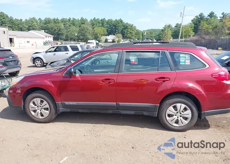 2013 Subaru Outback 2.5I from USA, damaged, VIN 4S4BRBAC4D3262669